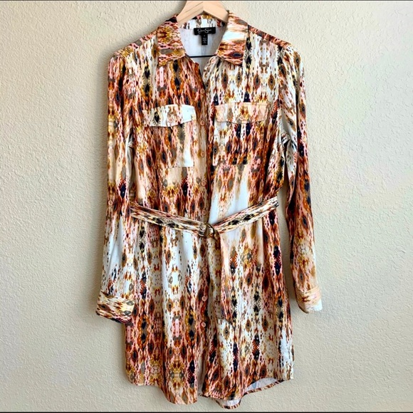 JESSICA SIMPSON Emerson Canyon Sundaze Dress small